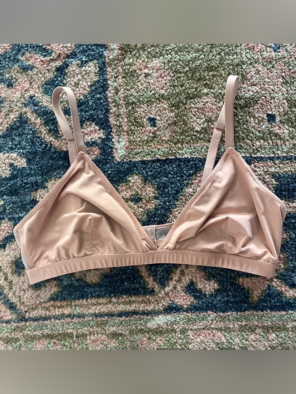 Parade triangle bralette re:play in tan/nude sz L